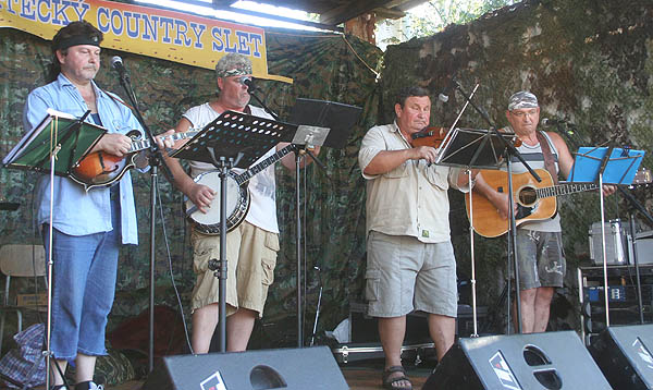 Pístecký country slet - bluegrassová skupina Pístgrás